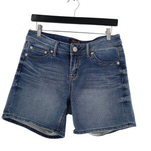 Seven7 Jean Shorts Women 6 Casual Classic Everyday 8.5" Inseam Summer Resort